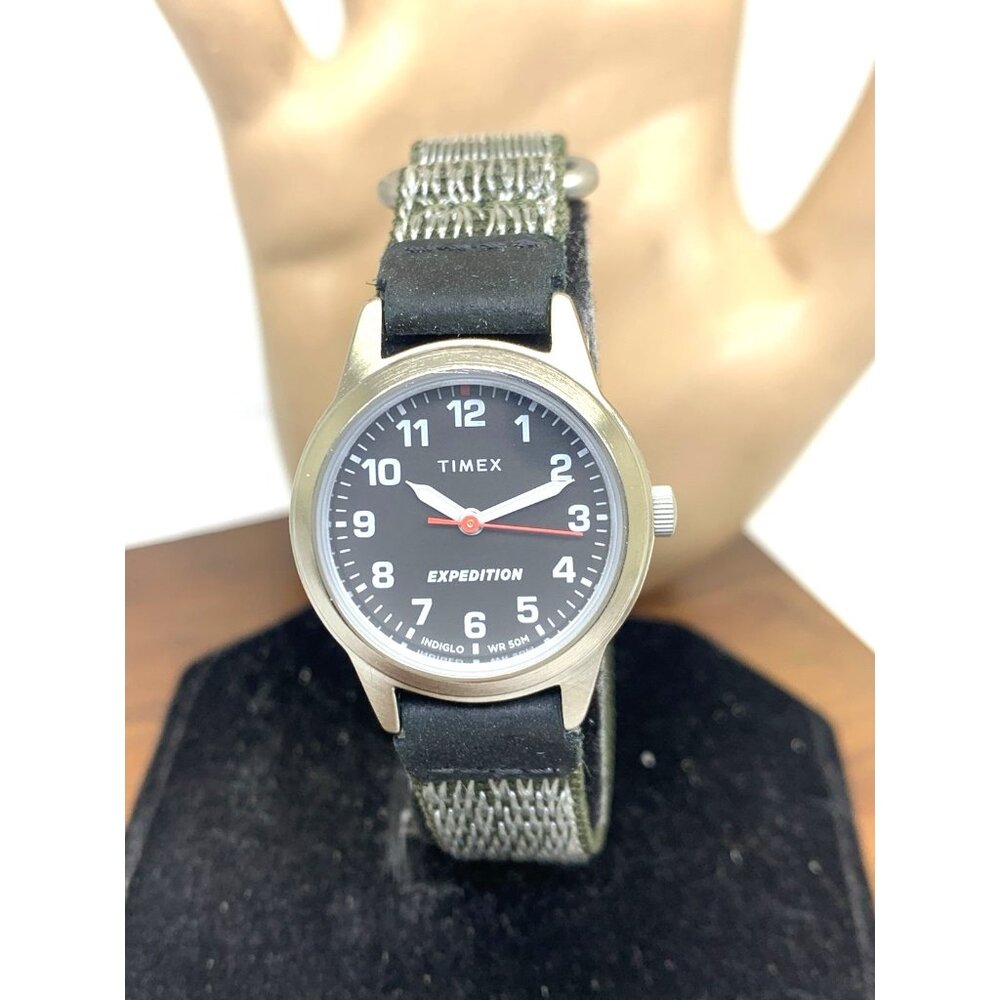 Timex Women's Watch TW4B25800 Expedition Quartz Indiglo Nylon Strap 26mm